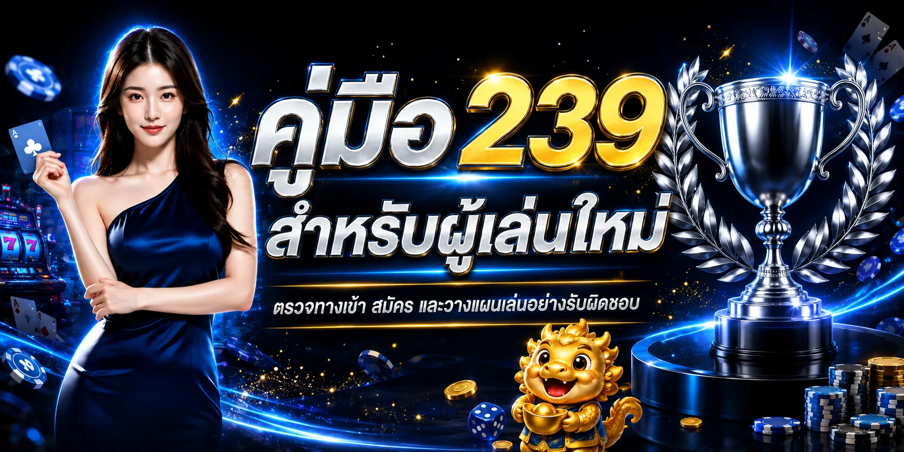 คู่มือ 239 สำหรับผู้เล่นใหม่ วิธีสมัคร ทางเข้า โบนัส และฝากถอน